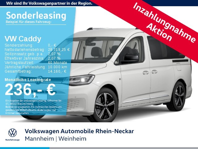 VW Caddy V  Maxi 1.5 TSI OPF Style DSG