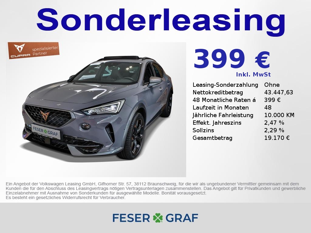 CUPRA Formentor 1.Generation  VZ 2.0 TSI 4Drive DSG