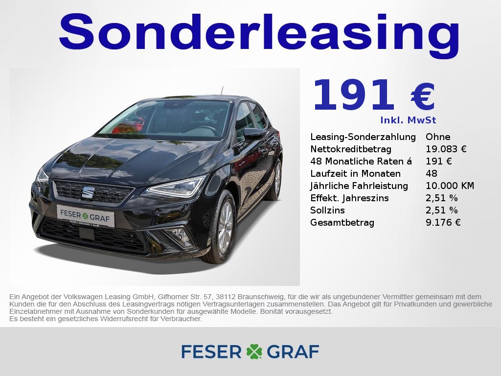 SEAT Ibiza KJ  1.0 TSI Style BEATS DSG (7-Gang)