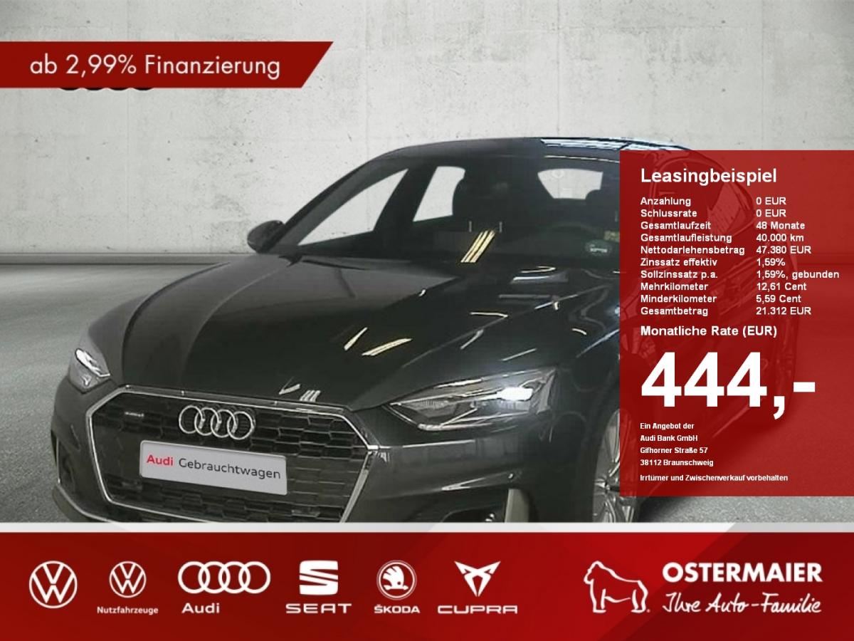 Audi A5 Sportback ADVANCED 45 TDI QUATTRO AHK.LED.NAV image