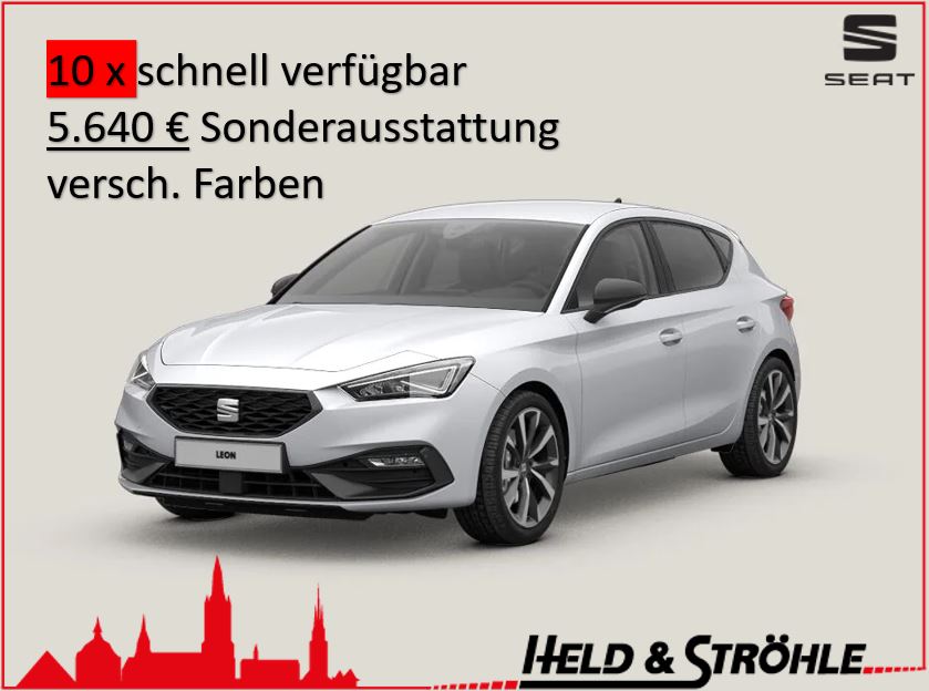 Seat Leon FR 1.5 TSI ACT 96 kW (130 PS) 6-Gang#Gewerbekunden#10 x schnell verfügbar# image