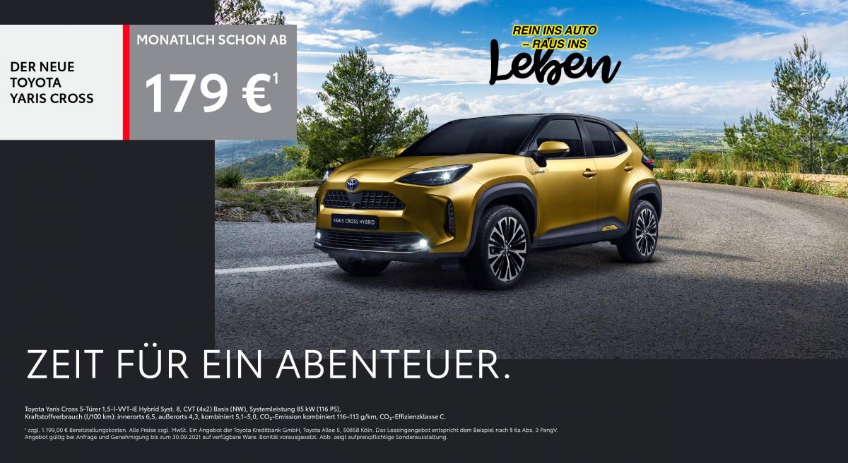 Toyota Yaris Cross 1,5l Hybrid *Klima*Fahrerassistenzsysteme* Weltneuheit* image