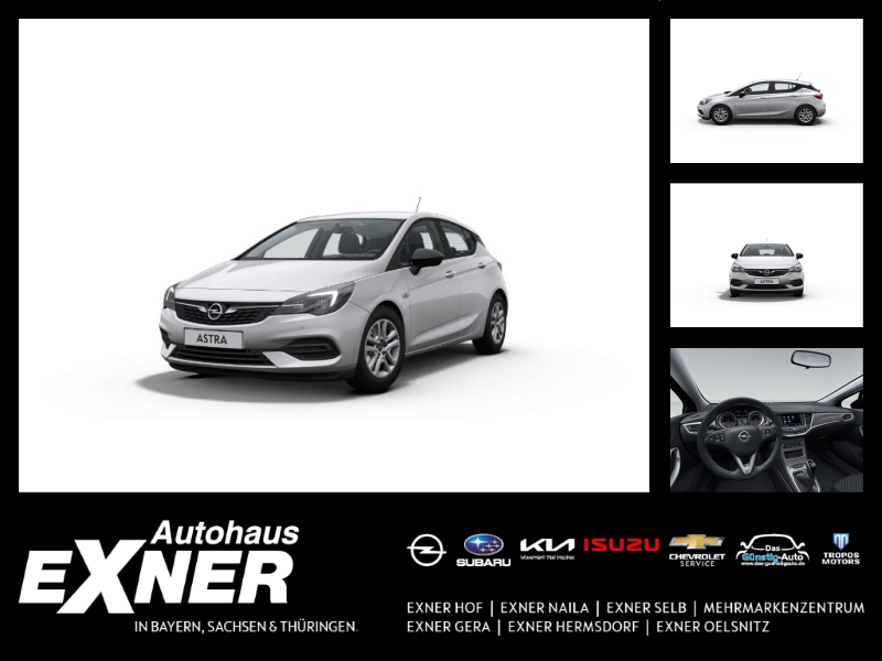Opel Astra K 5-Türig/Edition/Tageszulassung/verschiedene Farben/inkl. Wartung & Verschleiß/Silber/Gewerbe image