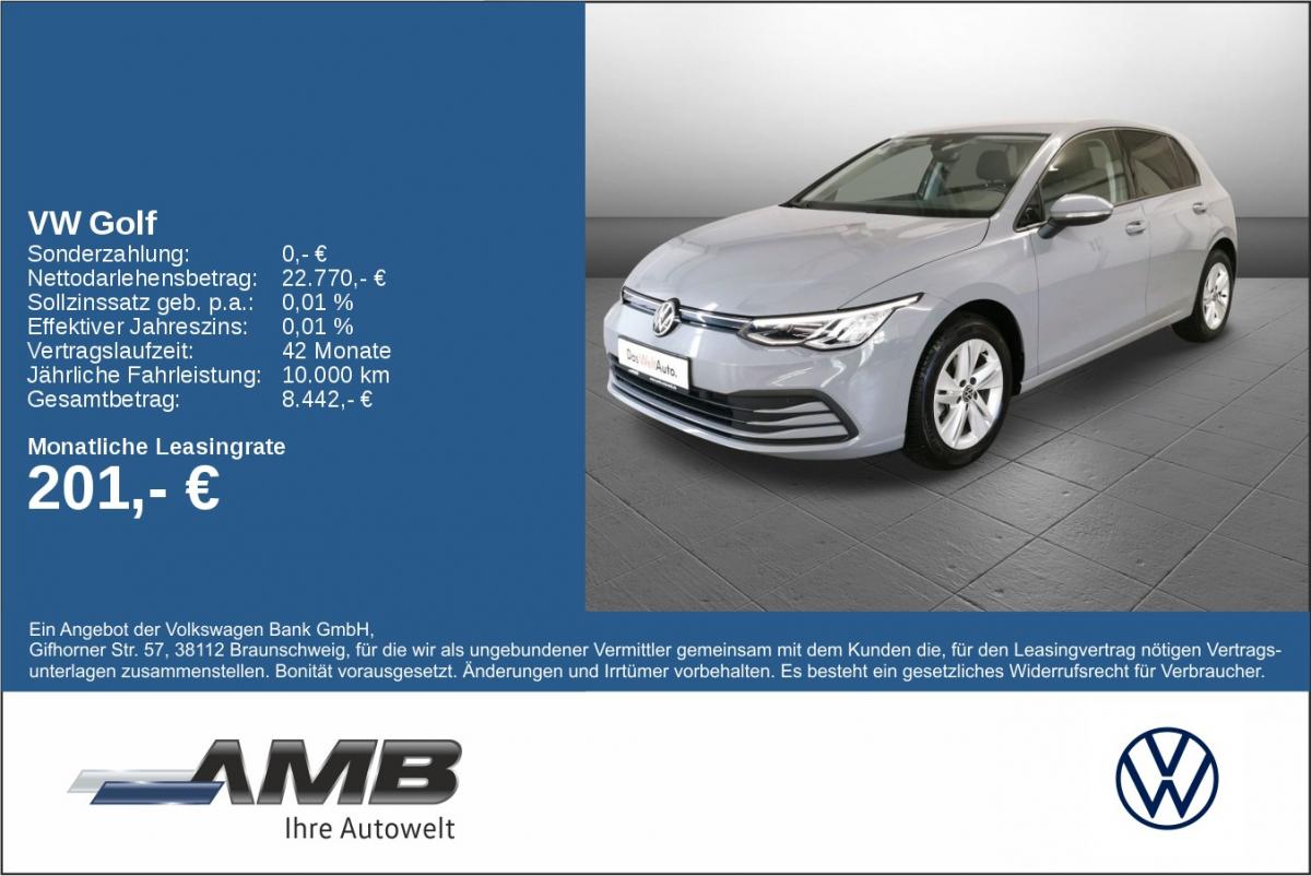 VW Golf VIII  1.5 TSI ACT Style