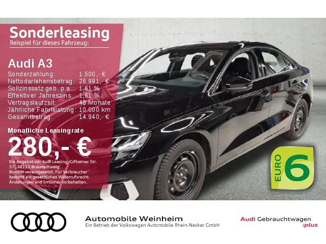 Audi A3 8Y  Limousine 35 TFSI S line