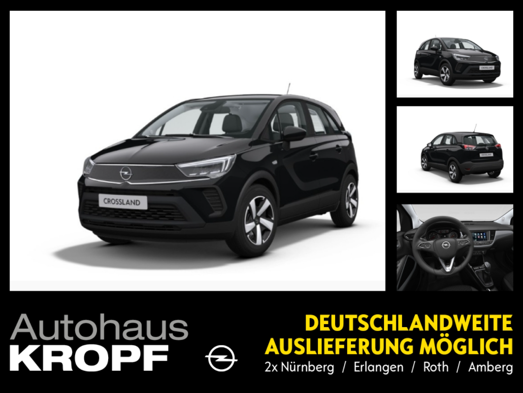 Opel Crossland 1.2 Edition Klima, LED, DAB+ Radio image