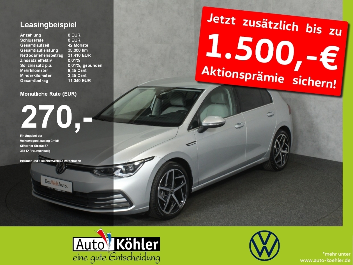 VW Golf VIII  Variant 2.0 TDI SCR Life DSG