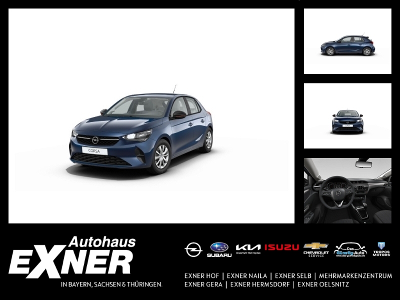Opel Corsa F 1.2 Edition/Tageszulassung/verschiedene Farben/Blau/Gewerbe image