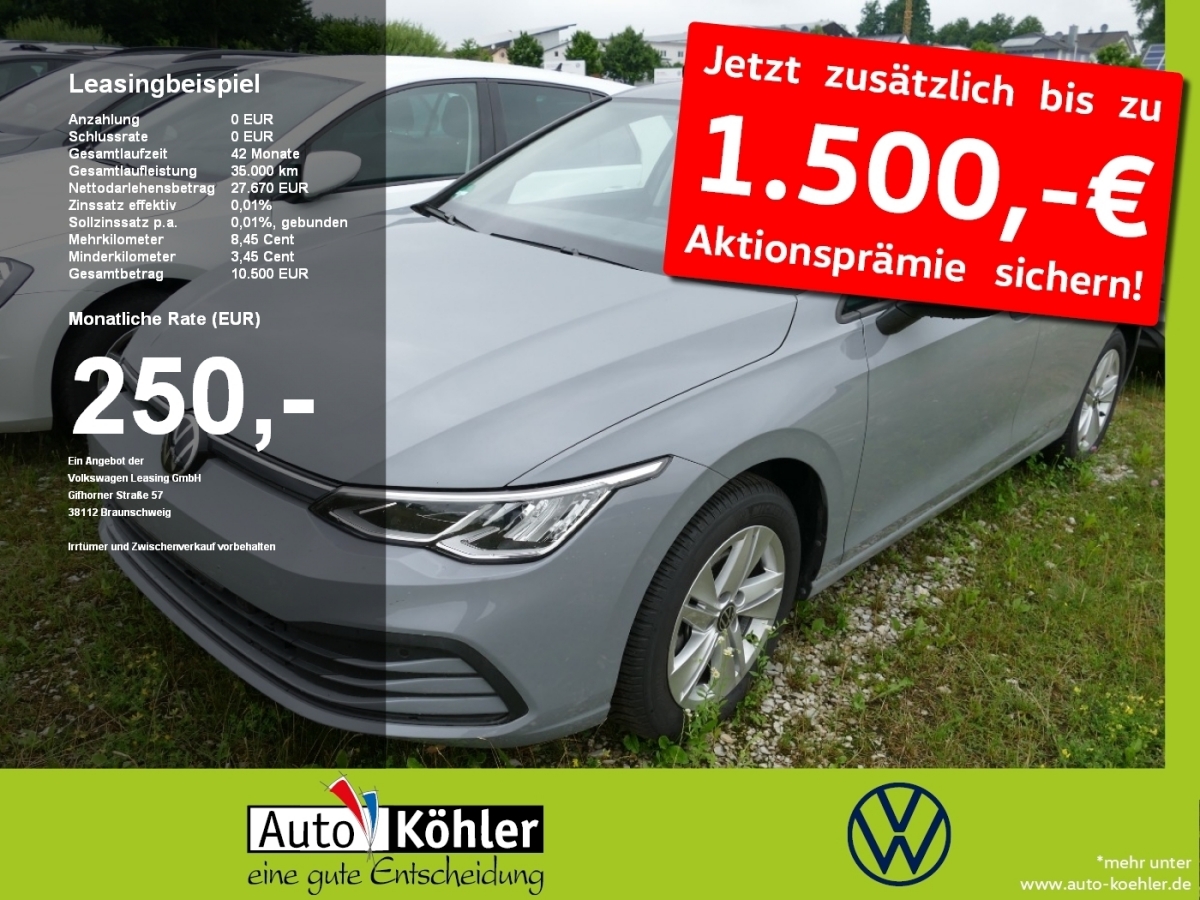 VW Golf VIII  2.0 TDI SCR Style DSG