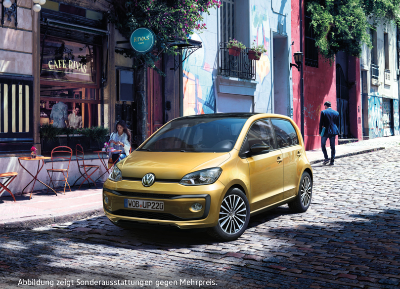 VW up! 1.Generation  1.0 TSI BMT special up! savanna gold