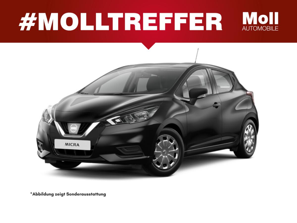 Nissan Micra Visia Plus Klima SHZ schwarz ***02/22 ***Vorlauf Fahrzeuge***Gewerbe***Inzahlungnahme*** image