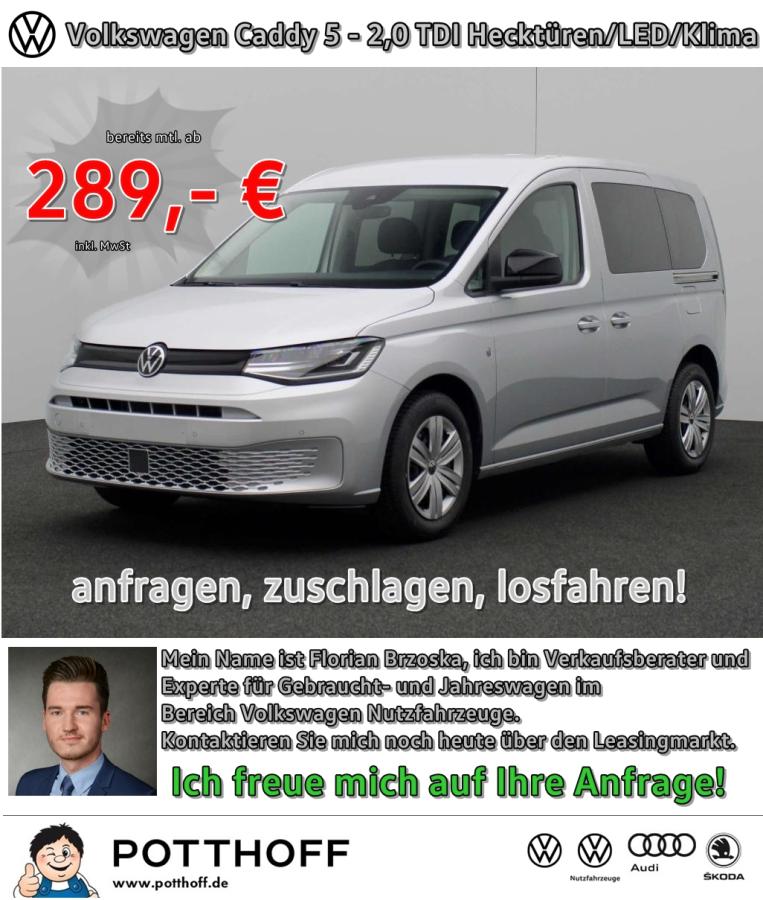 VW Caddy V  Cargo 2.0 TDI SCR PanAmericana