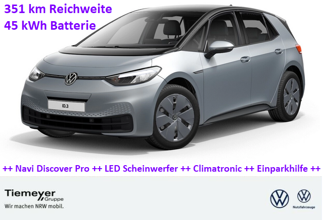 VW ID.3 1.Generation  Pure Performance (45 kWh) Style