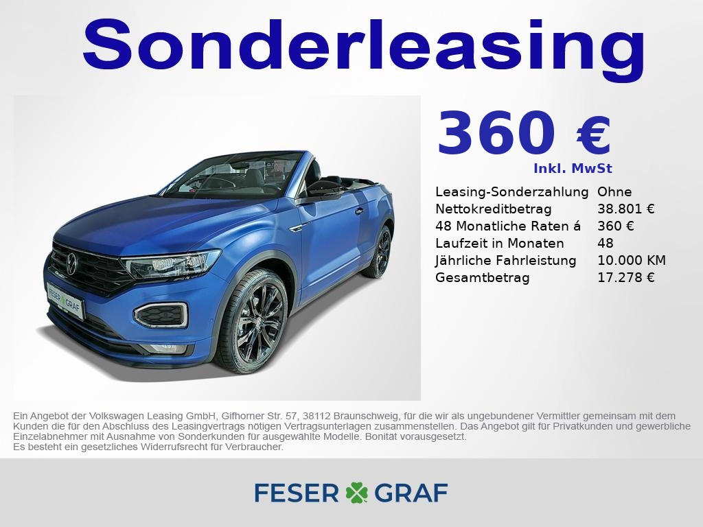 VW T-Roc 1.Generation  Cabriolet 1.5 TSI OPF ACT Style DSG