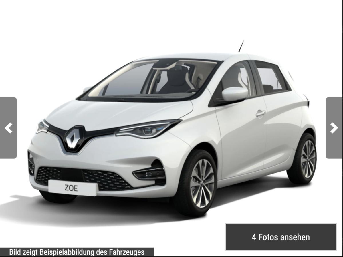 Renault ZOE Intens Z.E.50 R135 / 375 km Reichweite | sofort verfügbar image