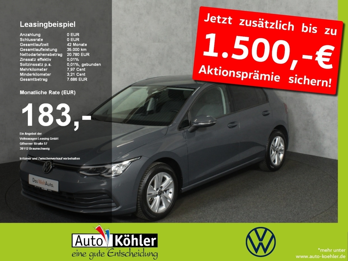 VW Golf VIII  1.5 TSI ACT Style