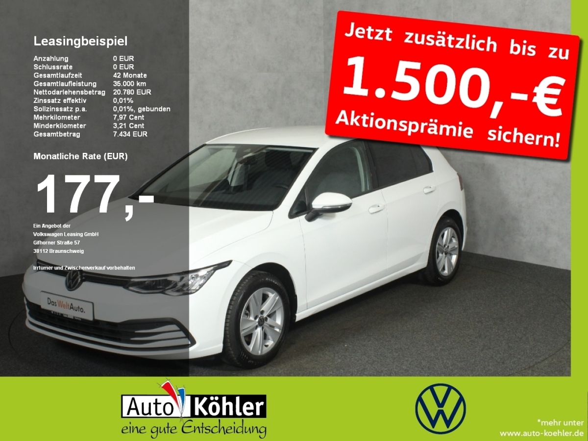 VW Golf VIII  Variant 1.0 TSI Life