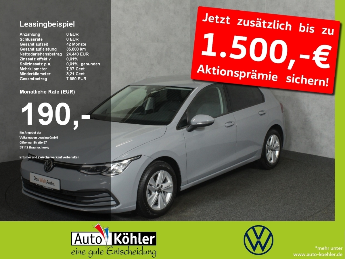 Volkswagen Golf Life TDi DSG Ganzjahresreifen /Navi Discove image