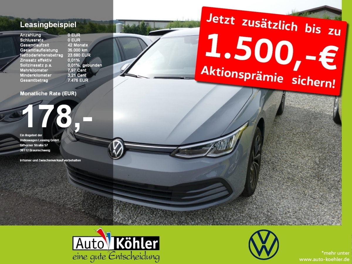 VW Golf VIII  Variant 2.0 TDI SCR Life DSG