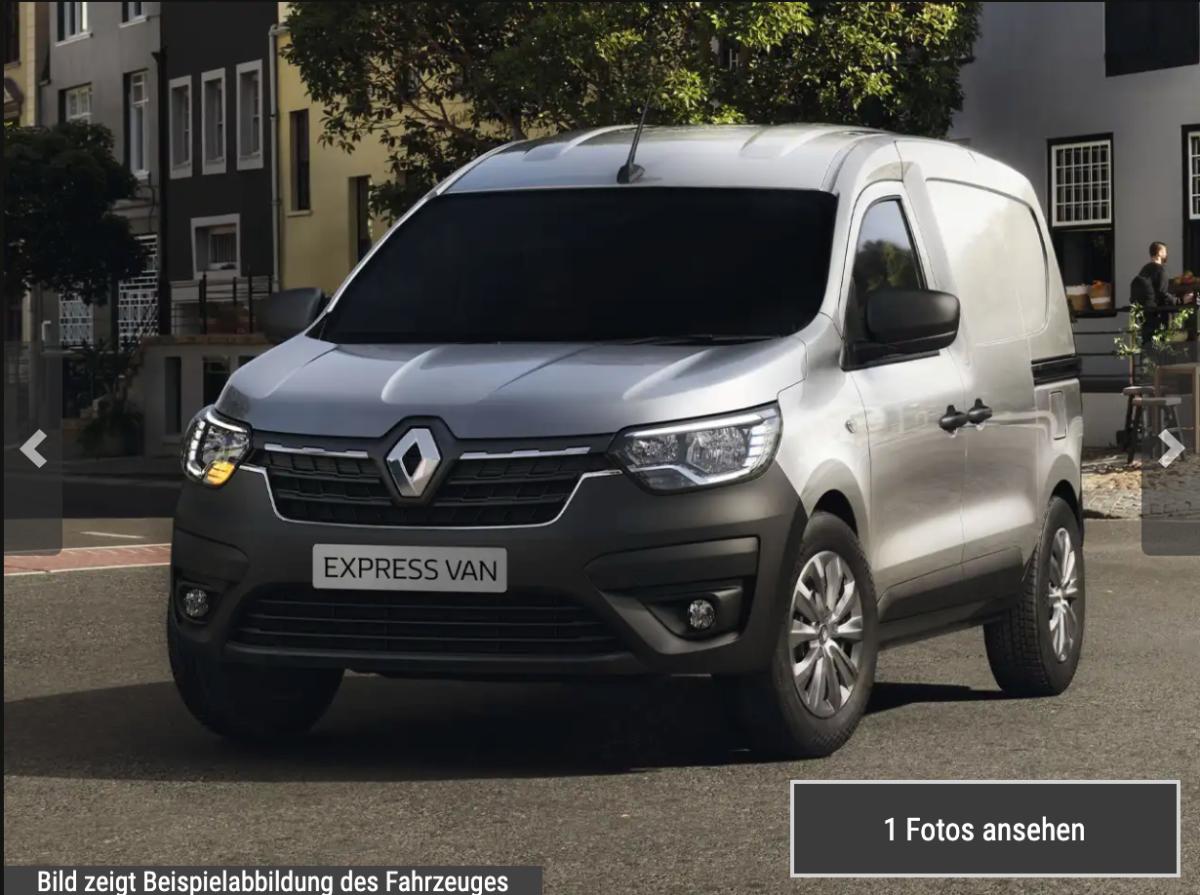 Renault Express Extra Blue dCi 75 Leasing mit Full-Service image