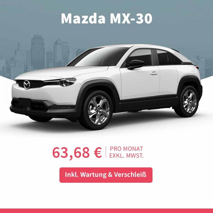 Mazda MX-30 MX-30 e-SKYACTIV **inkl. Full Service (GAP+W&V)** 5.000km ab 63,68 € image