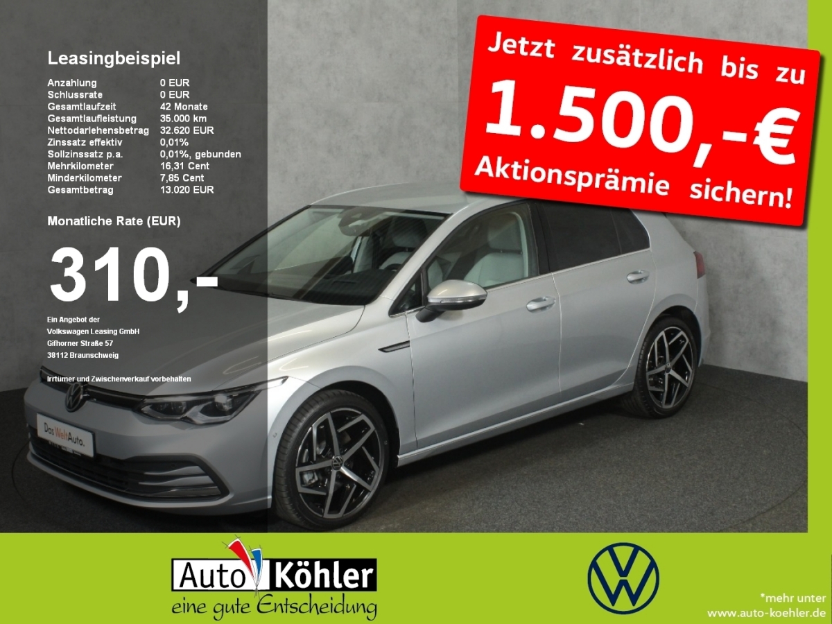 VW Golf VIII  Variant 2.0 TDI SCR Life DSG