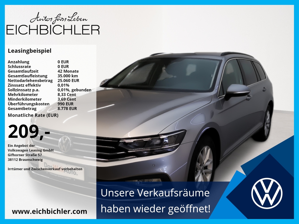 VW Passat B8  Variant 2.0 TDI SCR Business DSG