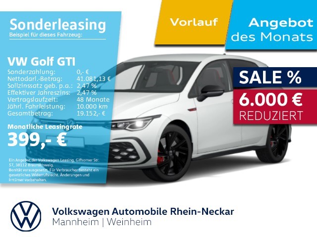 VW Golf VIII  GTI DSG