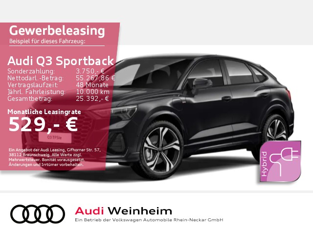 Audi Q3 F3  Sportback 45 TFSI e S tronic