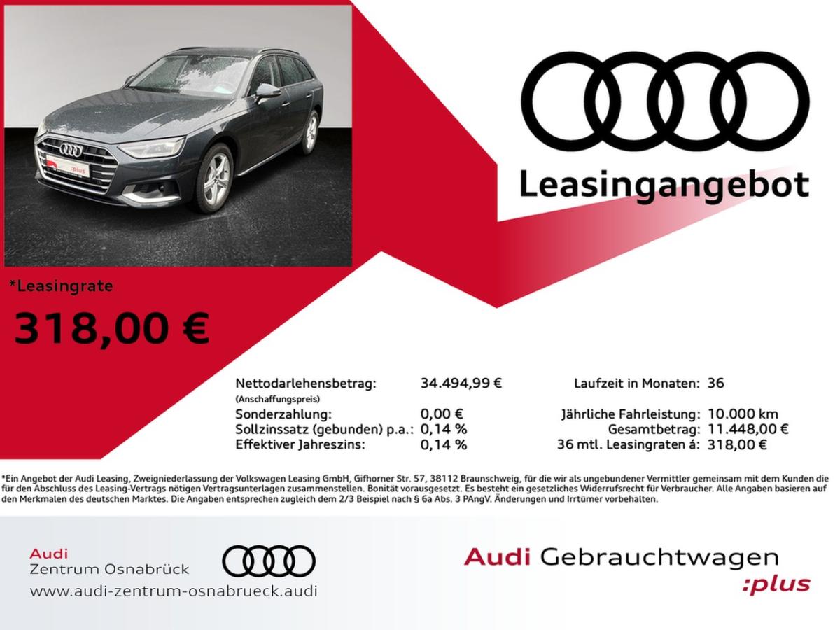 Audi A4 B9  Avant 40 TDI advanced quattro S tronic