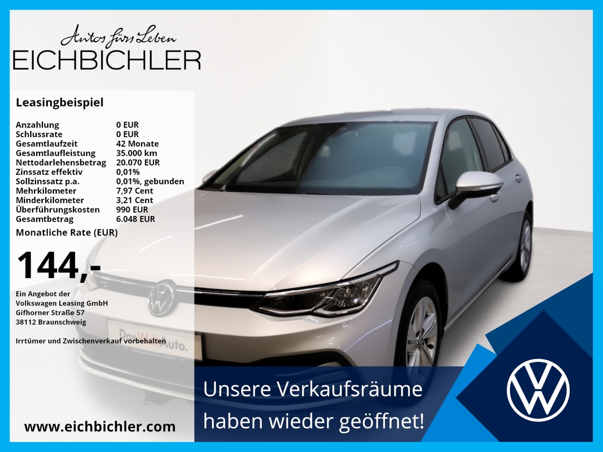 Volkswagen Golf VIII 1.5 TSI BMT LIFE DiscoverPro+LED+Navi image
