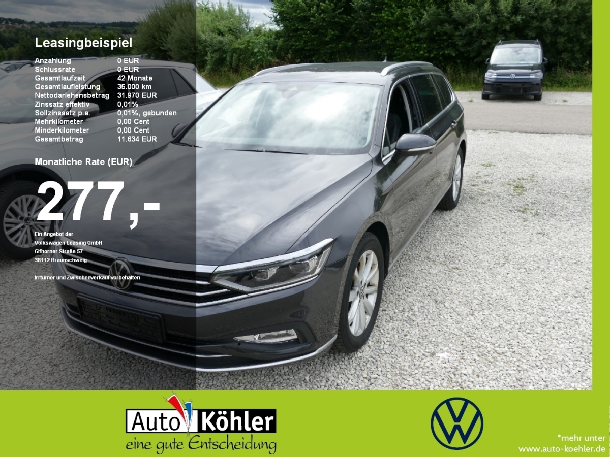 VW Passat B8  Variant 2.0 TDI SCR Elegance DSG