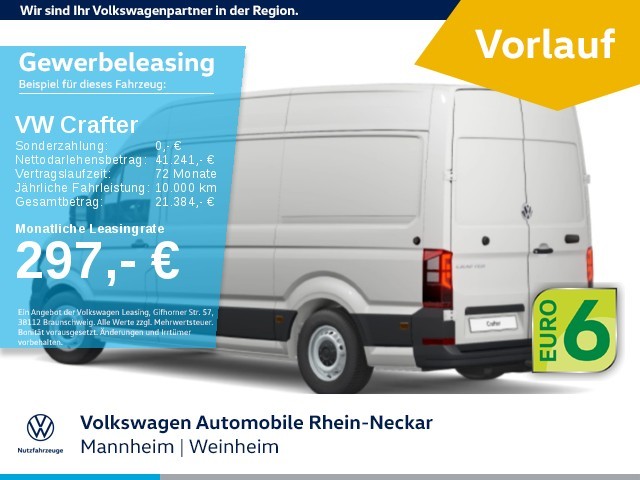 VW Crafter II  35 Kastenwagen Hochdach lang 2.0 TDI BMT Trendline Heckantrieb