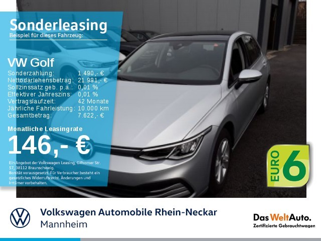 Volkswagen Golf VIII 8 1.5 TSI Life Gar.2025 Pano Digital-Tacho uvm image
