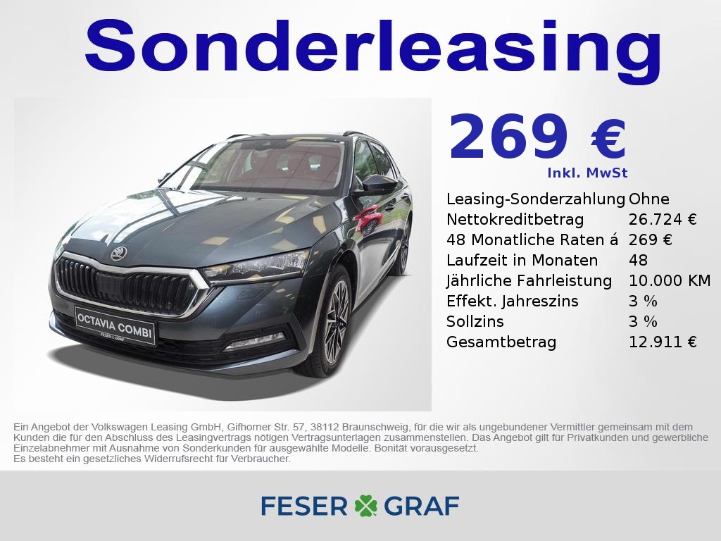 Skoda Octavia 4.Generation  Combi 1.5 TSI ACT Sportline