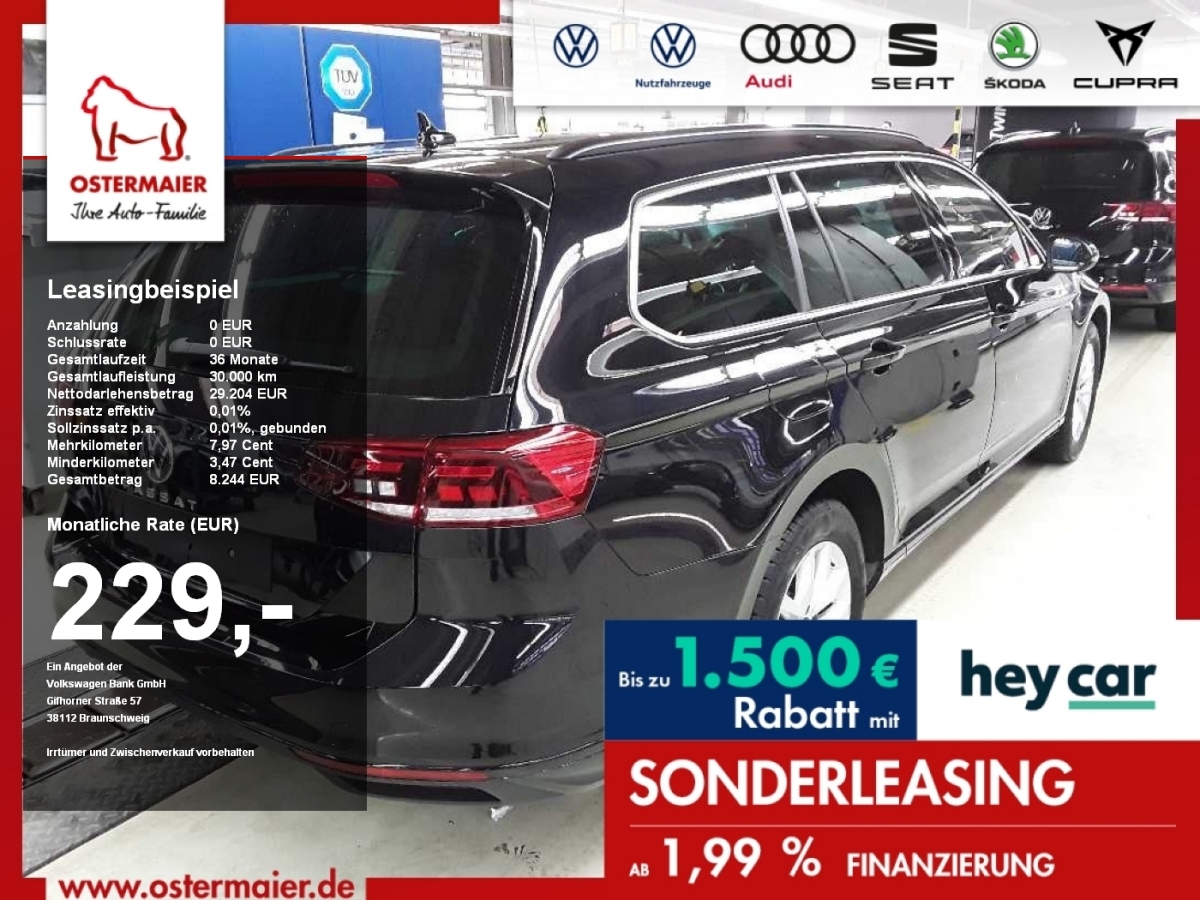 VW Passat B8  Variant 2.0 TDI SCR Business DSG