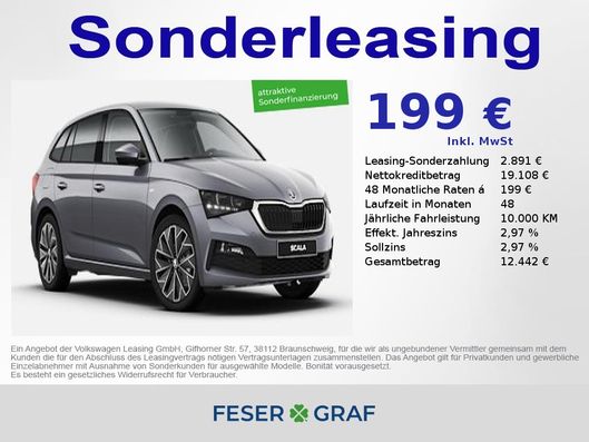 Skoda Scala 1. Generation  1.0 TSI Monte Carlo DSG