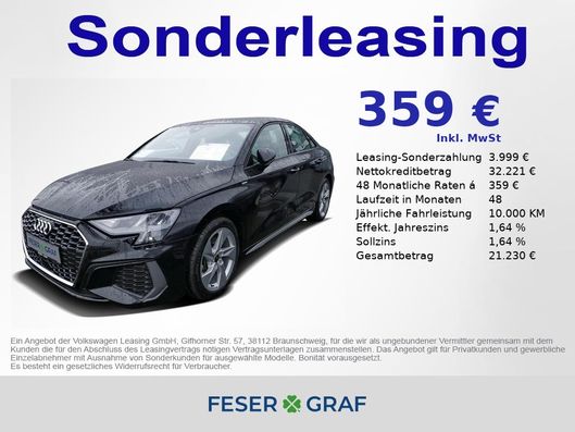 Audi A3 8Y  Limousine 35 TDI S line S tronic