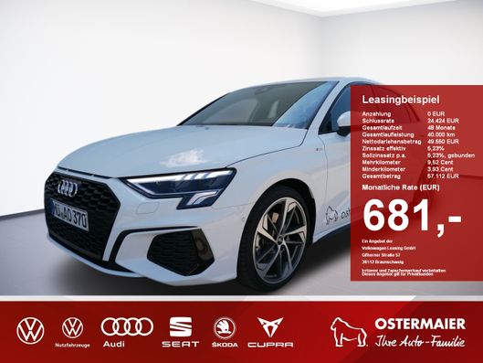 Audi A3 8Y  Sportback 40 TDI S line quattro S tronic