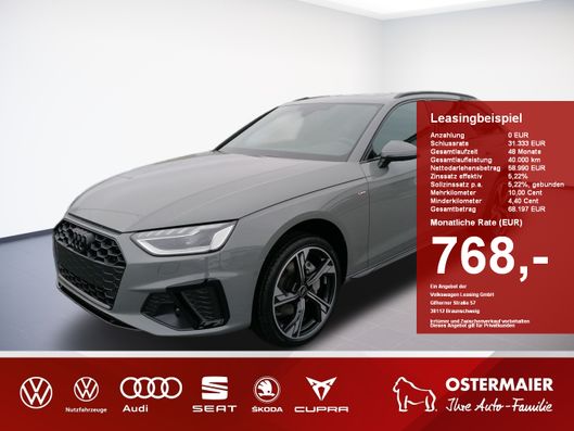 Audi A4 B9  Avant 45 TDI edition one quattro tiptronic