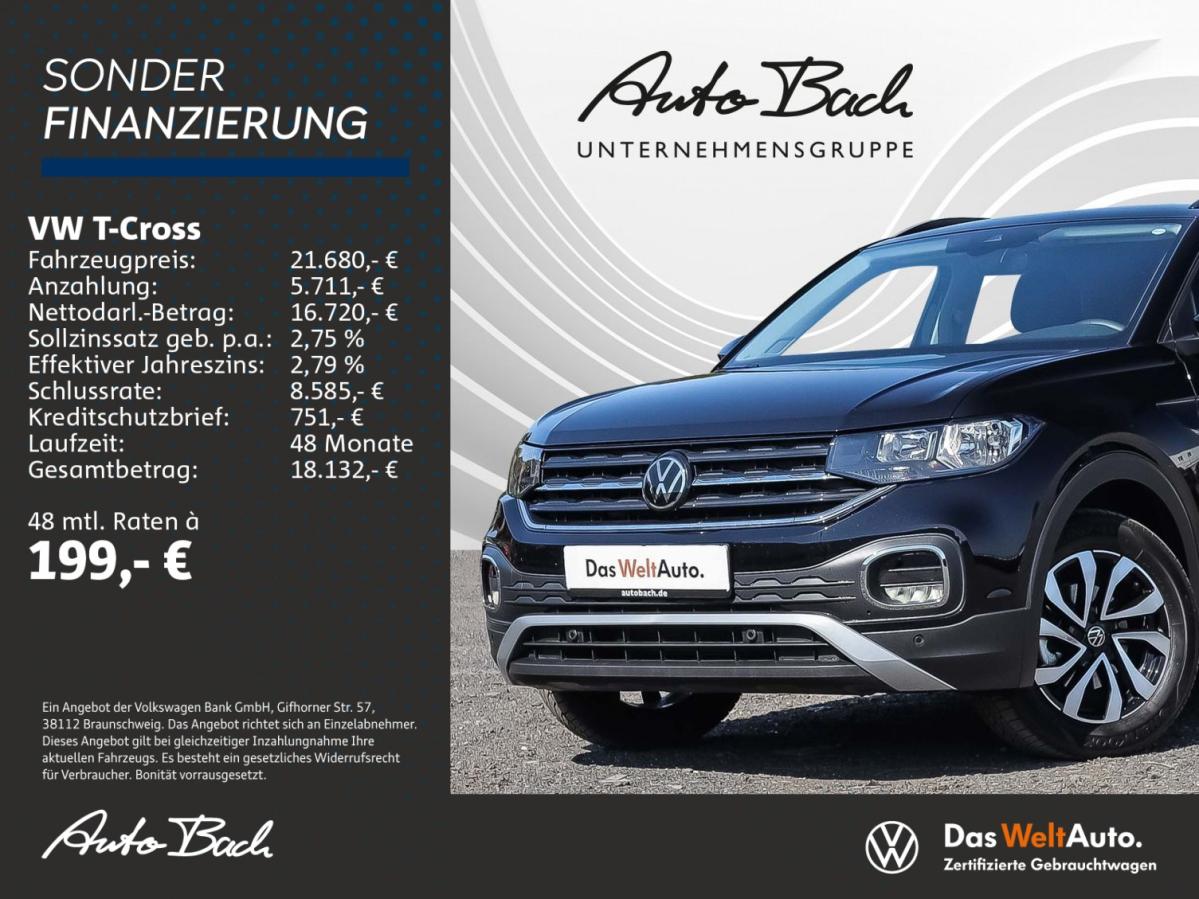 VW T-Cross 1.Generation  1.0 TSI OPF ACTIVE DSG (7-Gang)