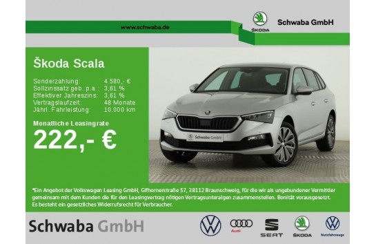 Skoda Scala 1.Generation  1.0 TSI Active DSG