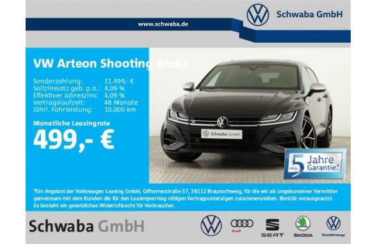 VW Arteon 1.Generation  Shooting Brake R 4MOTION DSG