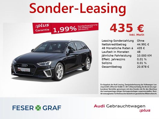 Audi A4 B9  Avant 40 TDI edition one quattro S tronic