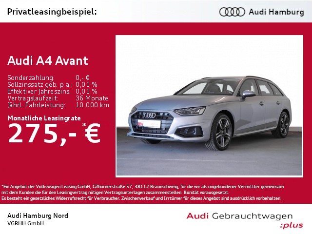 Audi A4 Avant 40 TDI advanced S tronic ACC AHK LED image