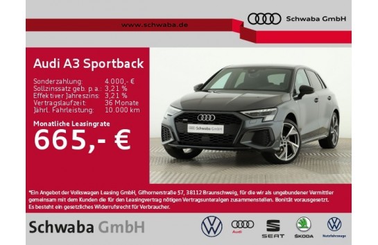 Audi A3 8Y  Sportback 40 TFSI advanced quattro S tronic