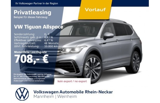 VW Tiguan II  Allspace 2.0 TSI OPF R-Line 4MOTION DSG