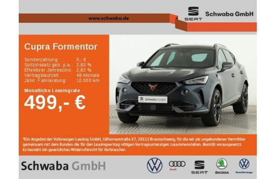 CUPRA Formentor 1.Generation  VZ 2.0 TSI 4Drive DSG