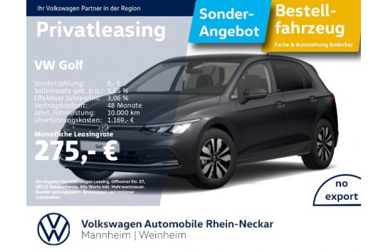 VW Golf VIII  1.5 TSI ACT Life