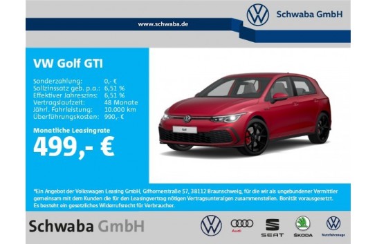 VW Golf VIII  GTI DSG